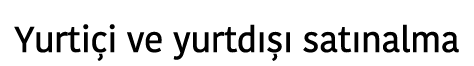 Yurti i ve yurtd    sat nalma