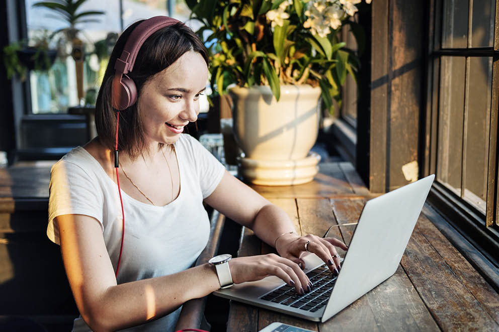 Woman Women Connection Digital Device Internet Concept