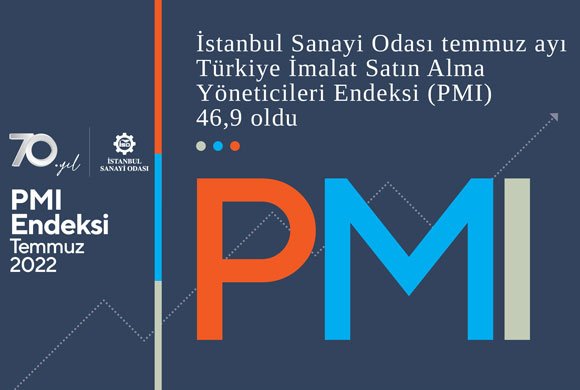 İSO Türkiye İmalat ve Sektörel PMI Temmuz 2022 Raporu 