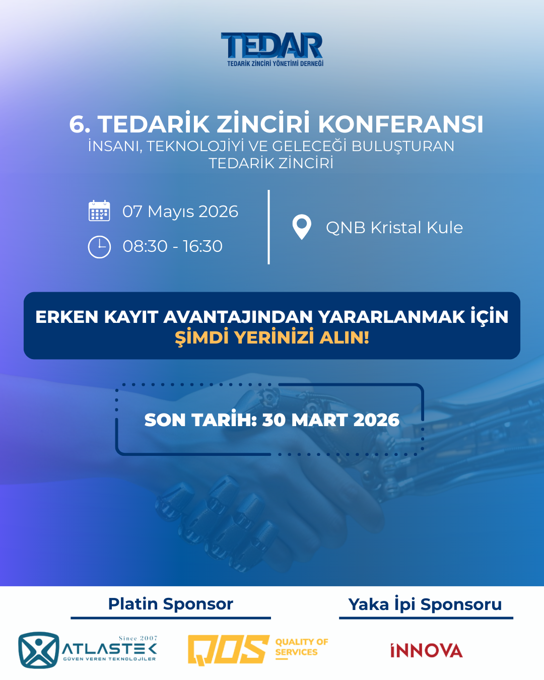 TEDAR 6. Tedarik Zinciri Konferansı / 7 Mayıs 2026
