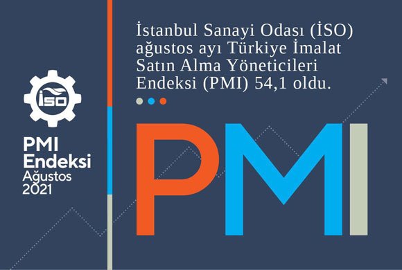 İSO Türkiye İmalat ve Sektörel PMI Ağustos 2021 Raporu 