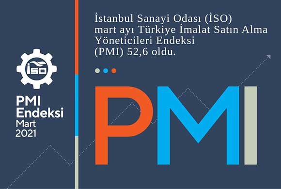 İSO Türkiye İmalat ve Sektörel PMI Mart 2021 Raporu 