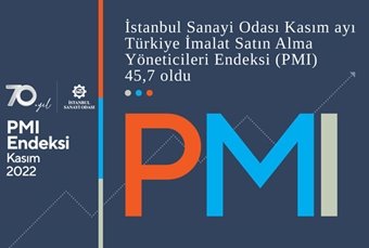 İSO Türkiye İmalat ve Sektörel PMI Kasım 2022 Raporu 