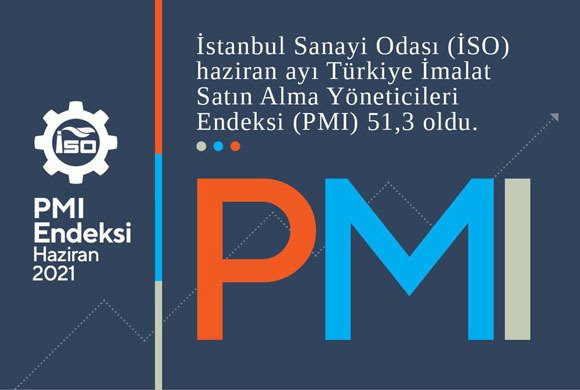İSO Türkiye İmalat ve Sektörel PMI Haziran 2021 Raporu 