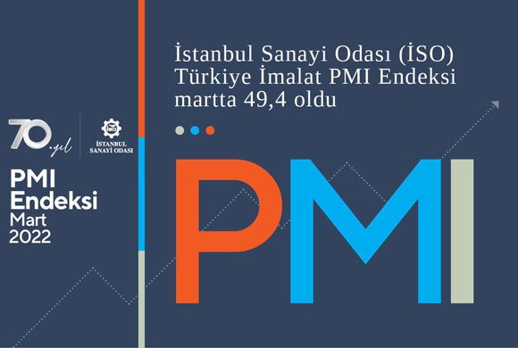 İSO Türkiye İmalat ve Sektörel PMI Mart 2022 Raporu