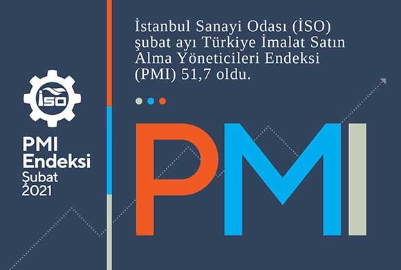 İSO Türkiye İmalat ve Sektörel PMI Şubat 2021 Raporu 