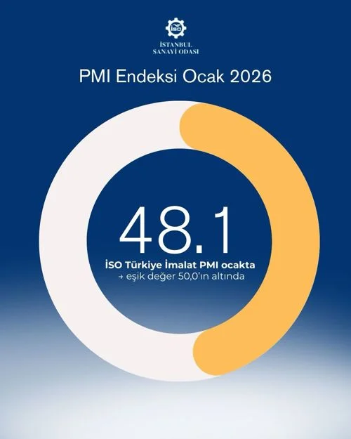 İSO Türkiye İmalat PMI Ocak 2026 Raporu